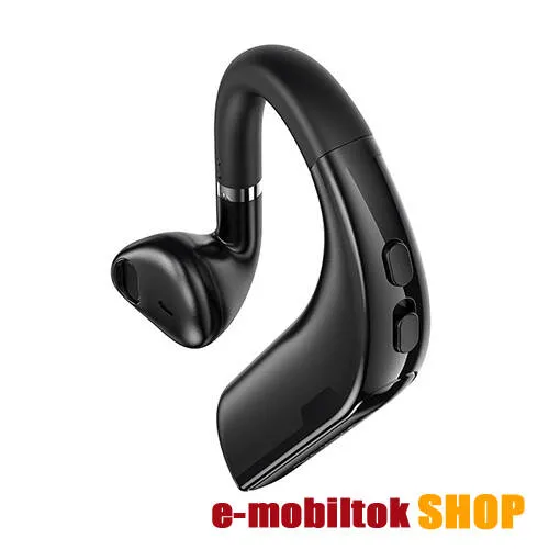 HOCO BOROFONE BC31 MELODICO BUSINESS bluetooth mono headset - FEKETE - v5.0, beépített mikrofon, fülbe dugható, beépített 150mAh akkumulátor, 10 óra beszélgetési idő - BC31 - GYÁRI