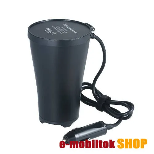 UNIVERZÁLIS szivargyújtó töltő / autós töltő elosztó / inverter - max 150W!, feszültségátalakítós 12V-os egyenfeszültségből AC 220 váltakozó feszültséget alakít, pohártartóba helyezhető, 2x USB port 5V/2.4A, 12W, 1x extra szivargyújtó aljzat - 142 x 60 x 