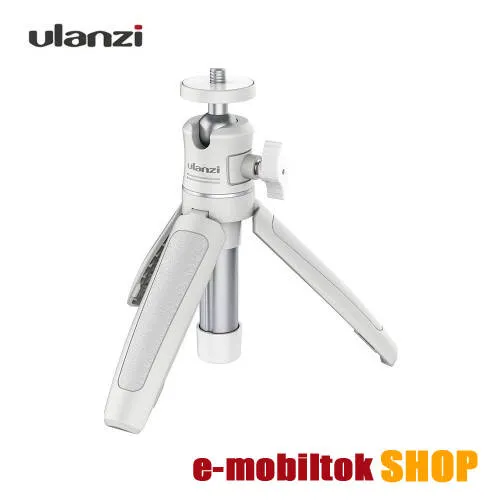 ULANZI MT-08 selfie bot és tripod állvány - kihúzható teleszkópos kar, állítható magasság 15cm-27cm-ig, 1/4