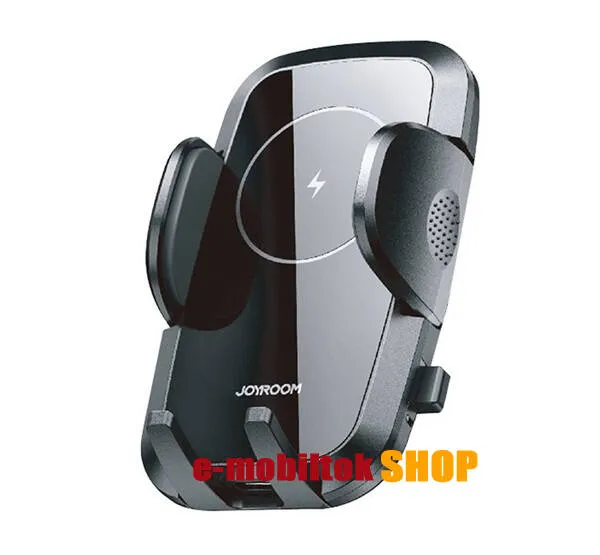 JOYROOM autós tartó - szellőzőrácsra tehető, 15W QI Wireless töltő funkció, 4.5-6.8