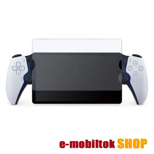 IPEGA előlap védő karcálló edzett üveg - ÁTLÁTSZÓ - 0.3mm, 9H, Arc Edge, a teljes felületén tapad - A TELJES KIJELZŐT VÉDI! - SONY PlayStation Portal / PS Portal - GYÁRI