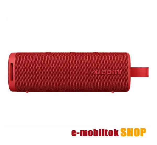 Xiaomi Sound Outdoor hordozható hangszóró, Bluetooth v5.4, 30W, 2600mAh belső akku, IP67 vízálló, QBH4263GL, Piros