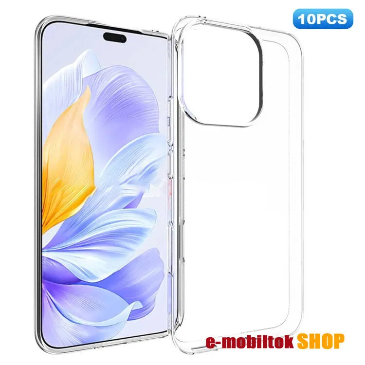 Honor 400 Lite, Telefontok, Szilikon, 1db, Átlátszó