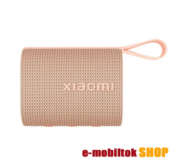 XIAOMI SOUND POCKET bluetooth hangszóró, v5.4, 5W, 1000mAh belső akku, IP67 vízálló, Rózsaszín